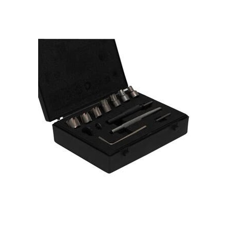 Champion Cutting Tool SMC 13 Piece Sheet Metal Cutter Set, Includes: 1/4in - 3/4in Sheet Metal Cutters, Arbor CHA SMC-SET-1